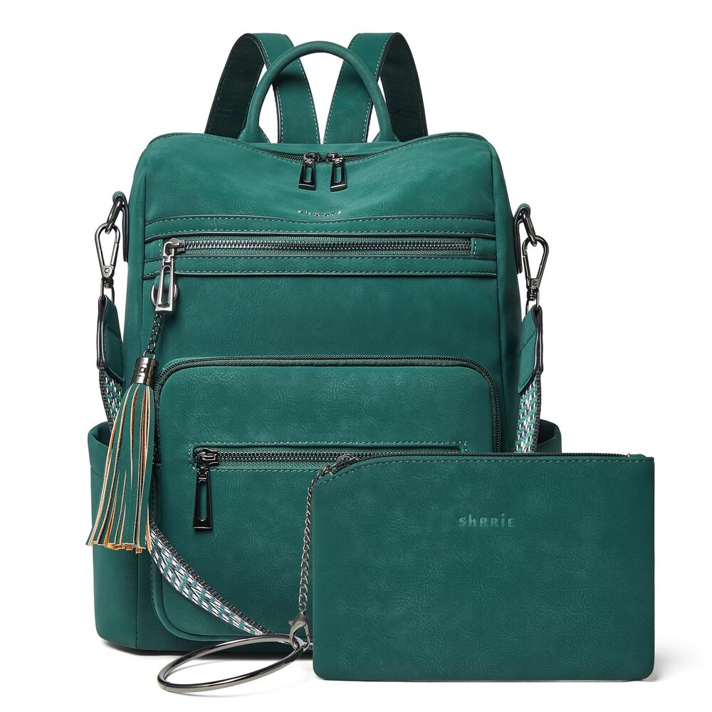 2050 Backpack Purse Leather Fashion Designer Travel Backpack Convertible